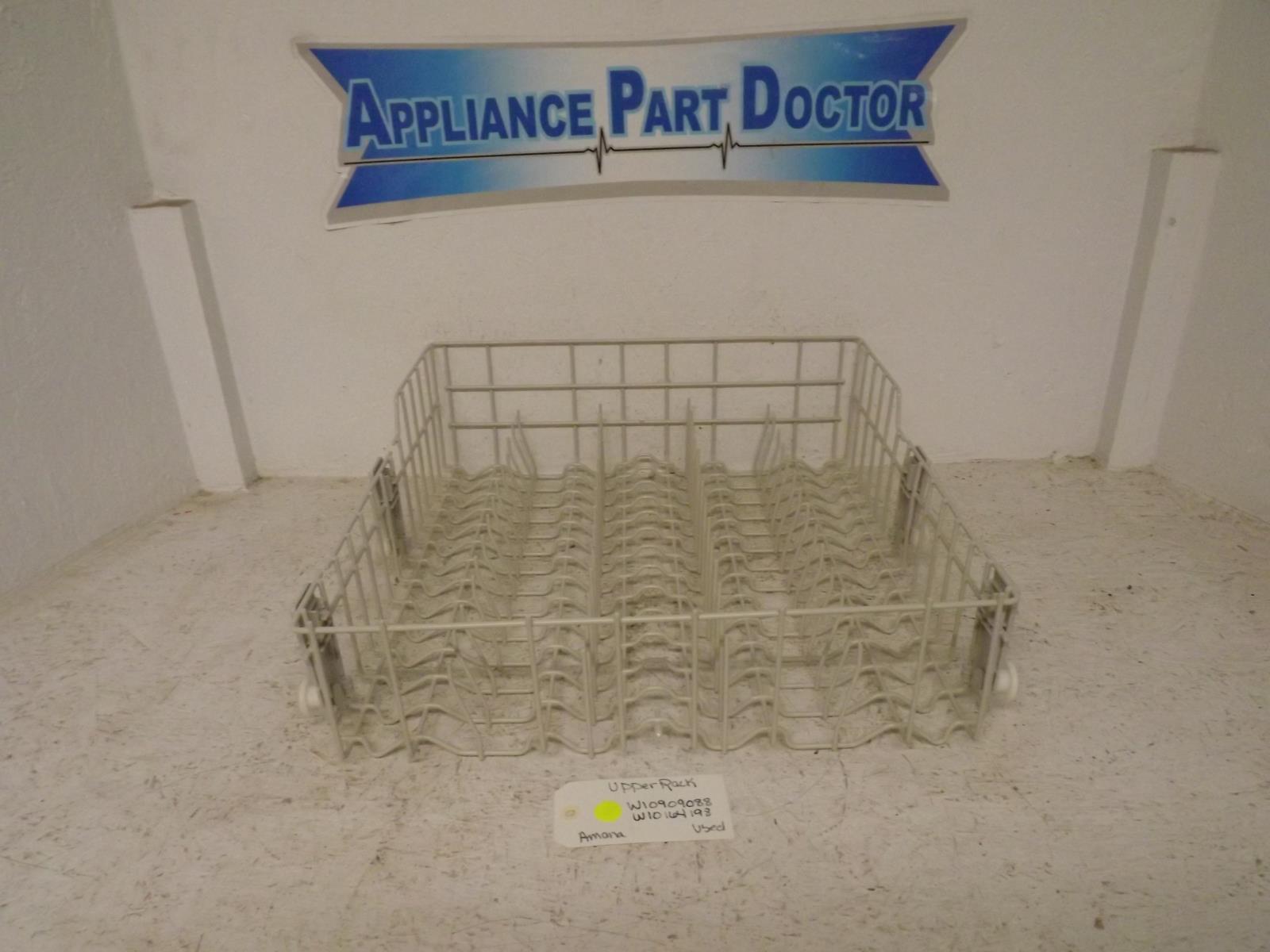 Amana Dishwasher W10909088 W10164198 Upper Rack Used Amana Dishwasher W10909088 W10164198 Upper Rack Used